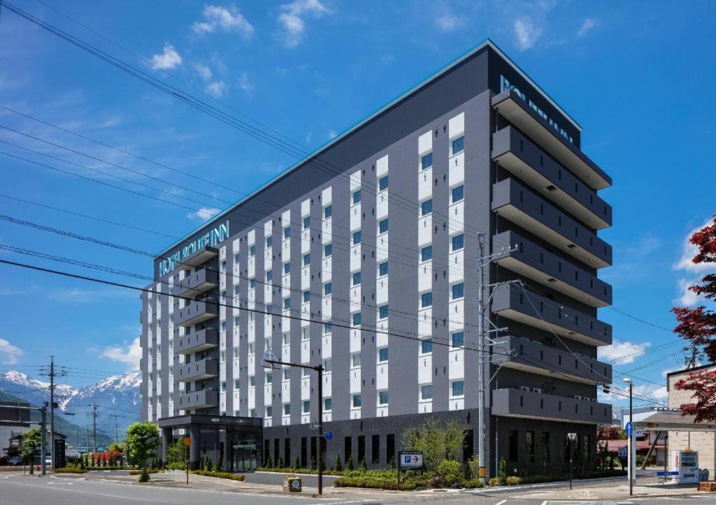 Hotel Route-Inn Shinano Omachi Ekimae מראה חיצוני תמונה