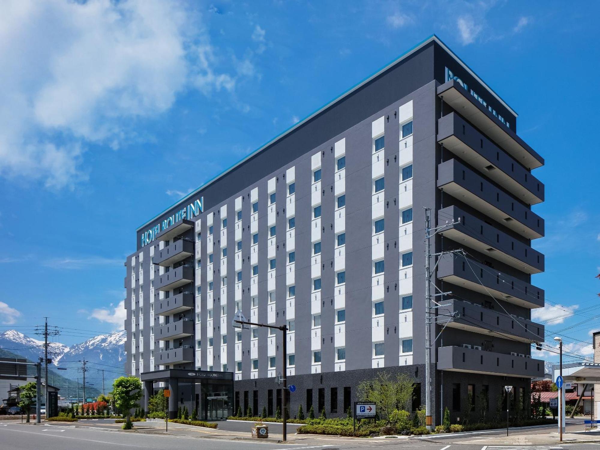 Hotel Route-Inn Shinano Omachi Ekimae מראה חיצוני תמונה